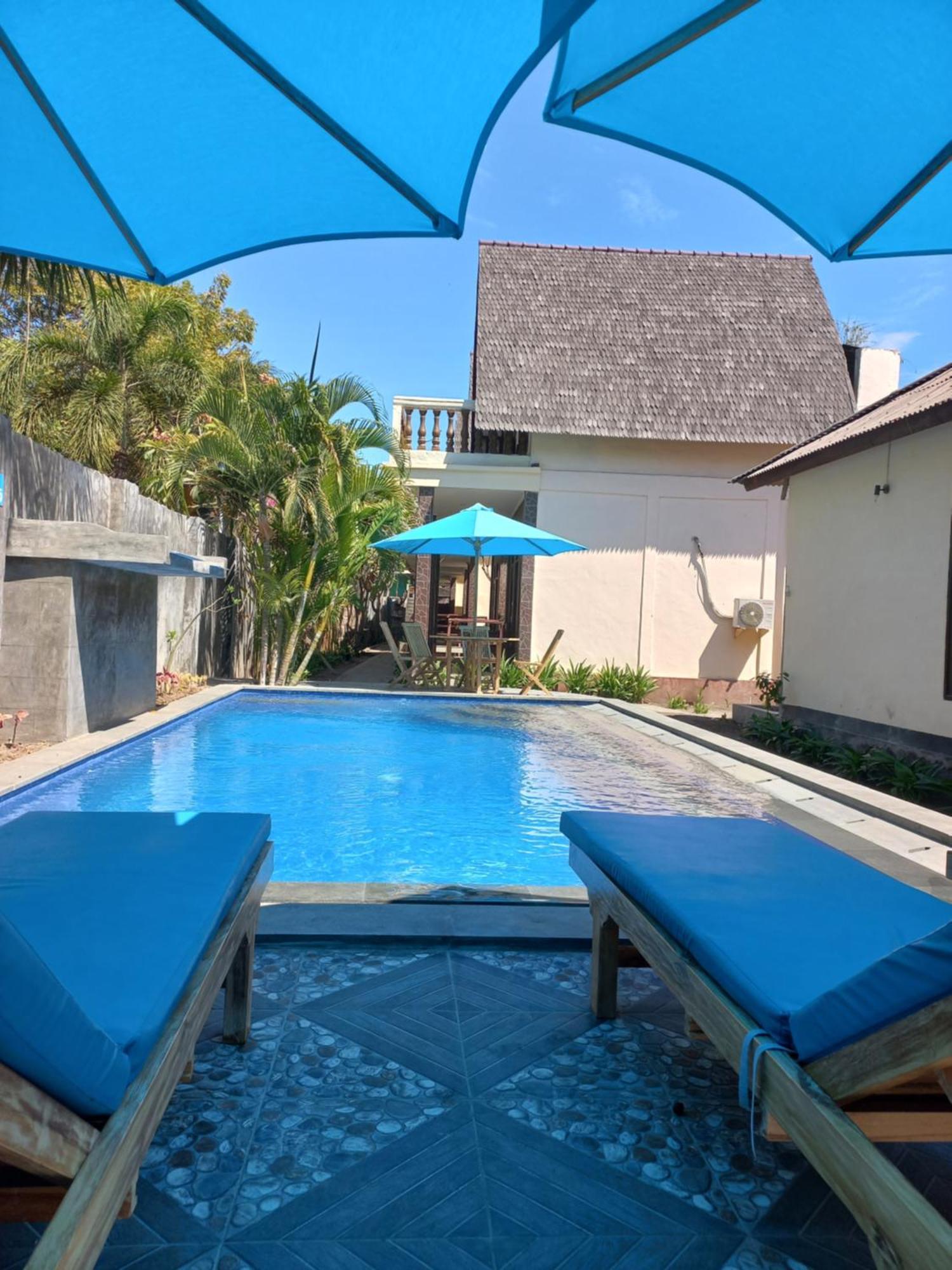 Kusuka Bungalow Quần đảo Gili Ngoại thất bức ảnh